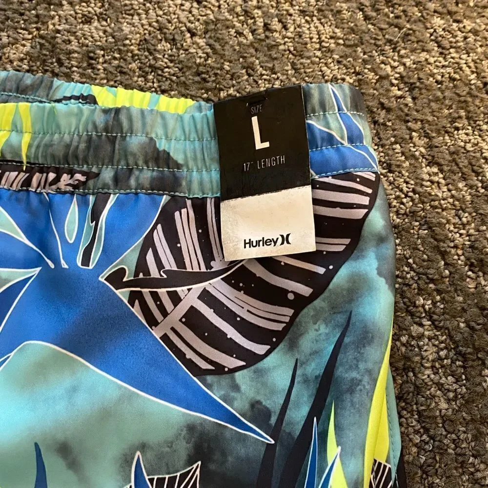 Hurley Men's Bird Rock Volley 17” Board Shorts